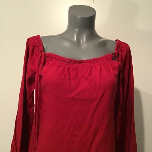 Harper & Me Off Shoulder Mini Tunic Dress Size M - Picture 7 of 14
